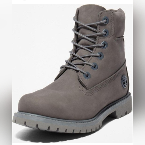 Timberland Shoes - Timberland Grey Waterproof boot Sz 7 New